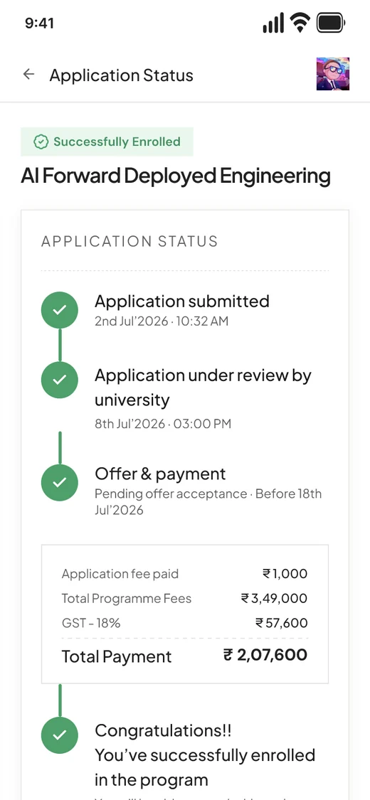 Enrolled, mobile