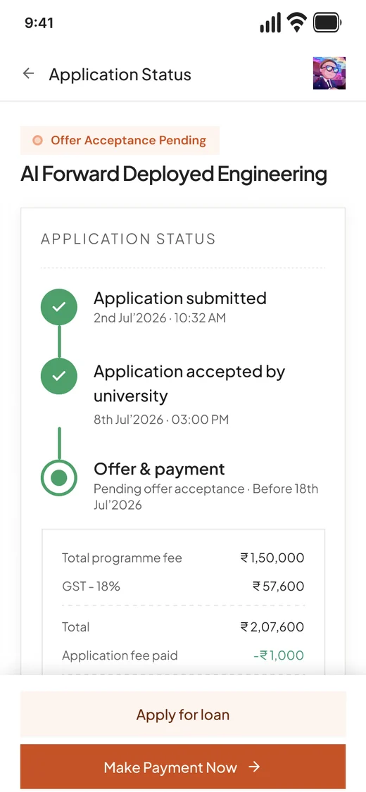 Offer and payment, mobile